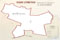 карта участка земли в Доминикане, прекрасные участки для уровневой застройки в ДР, с видом на море, на городок, возвышенность, Доминиканская Республика, атлантическое побережье